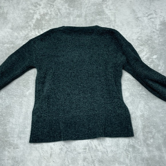 Matty M Women's M Pullover Sweater Green Polyester d1419 - Picture 5 of 7